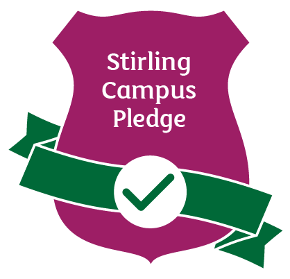 Stirling Campus Pledge logo