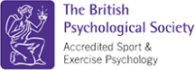 The British Psychological Society accreditation logo for Sport Exercise Psychology