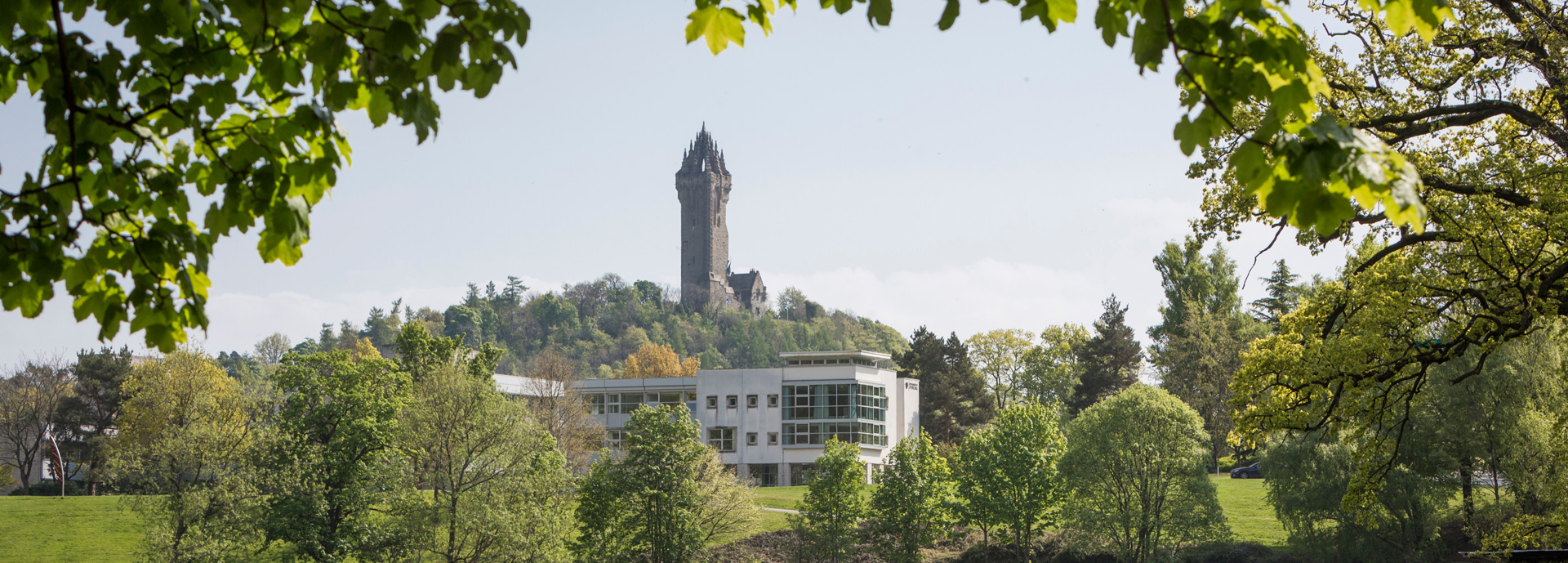 university campus wallace monument