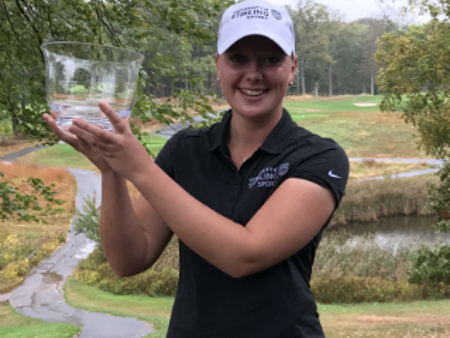 Chloe Goadby won the individual competition at the Yale Intercollegiate Invitational