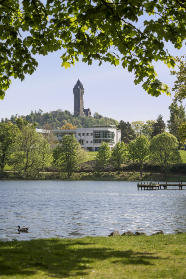 An image of Stirling University Campus