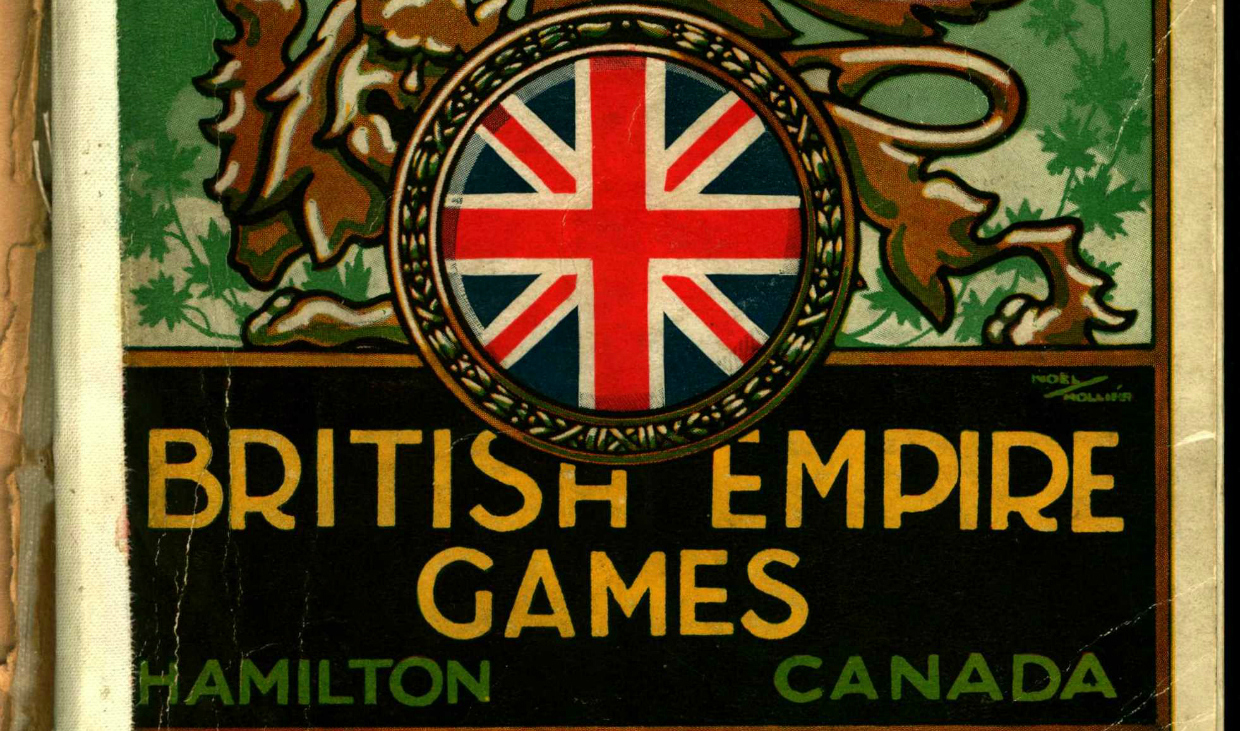 Programme from British Empire Games