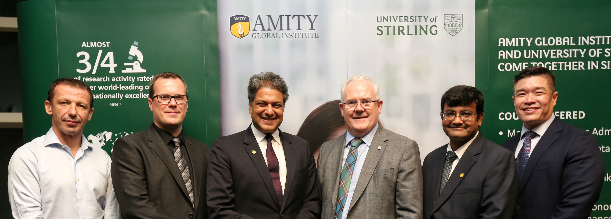 Partnership between University and Amity Global Institute announced