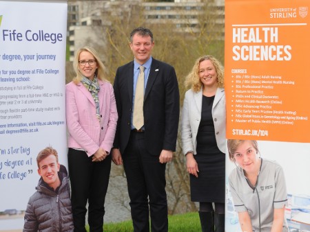 Fife College link with the University of Stirling