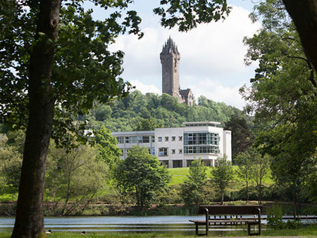 Cottrell building and the Wallace Monument