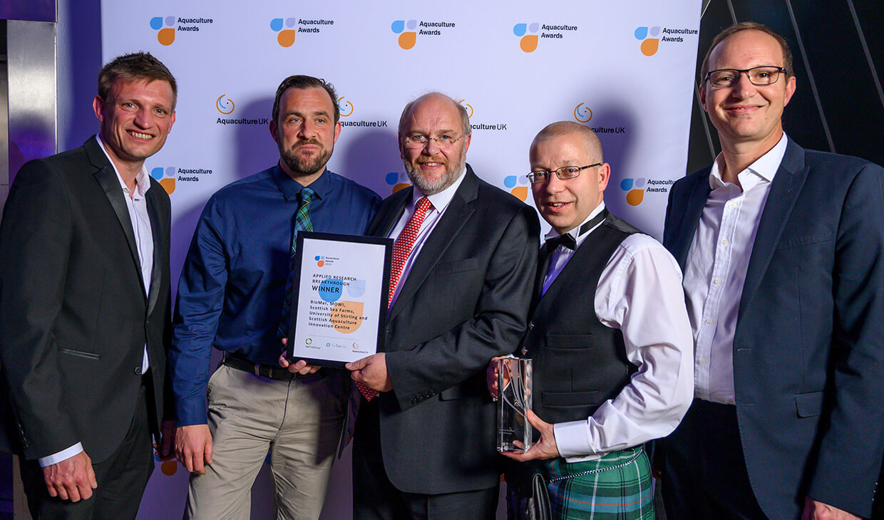 Top award win for world-leading aquaculture institute