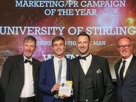 Top marketing / PR award for University of Stirling’s Scottish Cup campaign