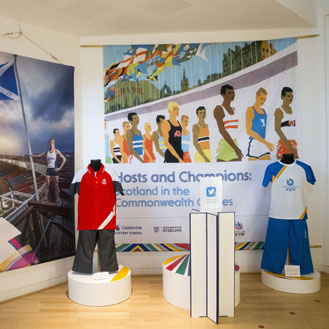 Commonwealth Games exhibition display