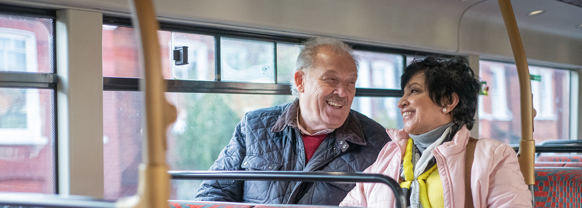 Older people on bus