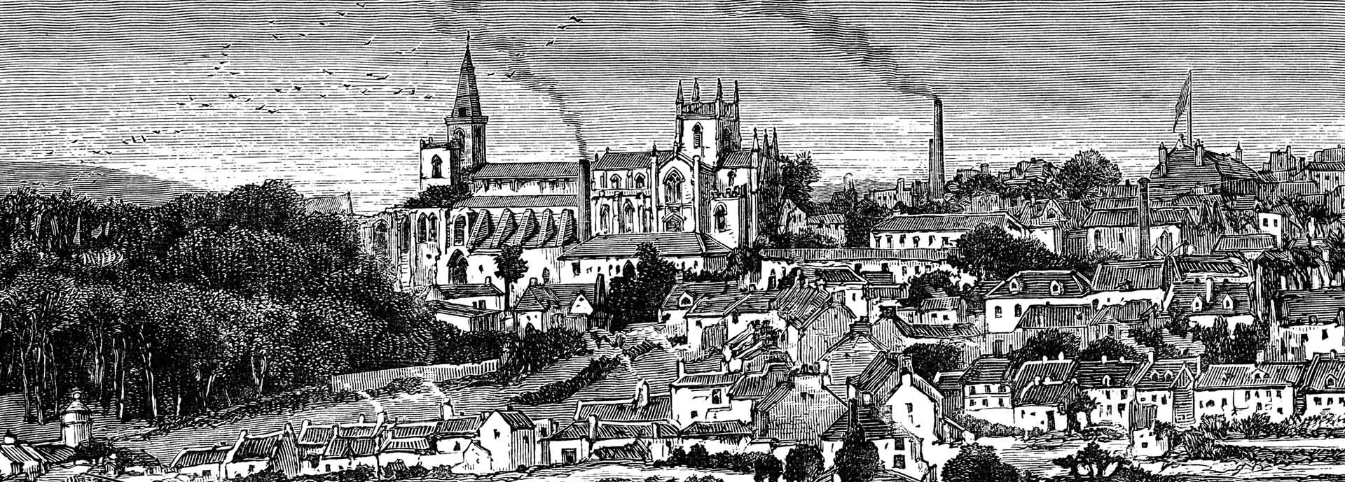 Dunfermline Abbey illustration