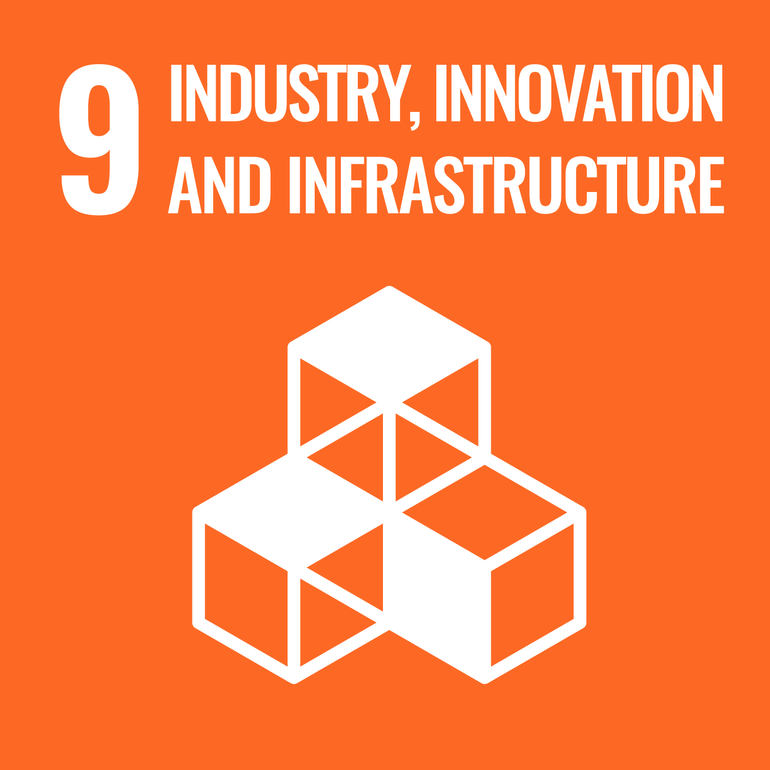 SDG icon industry innovation and infrastructure