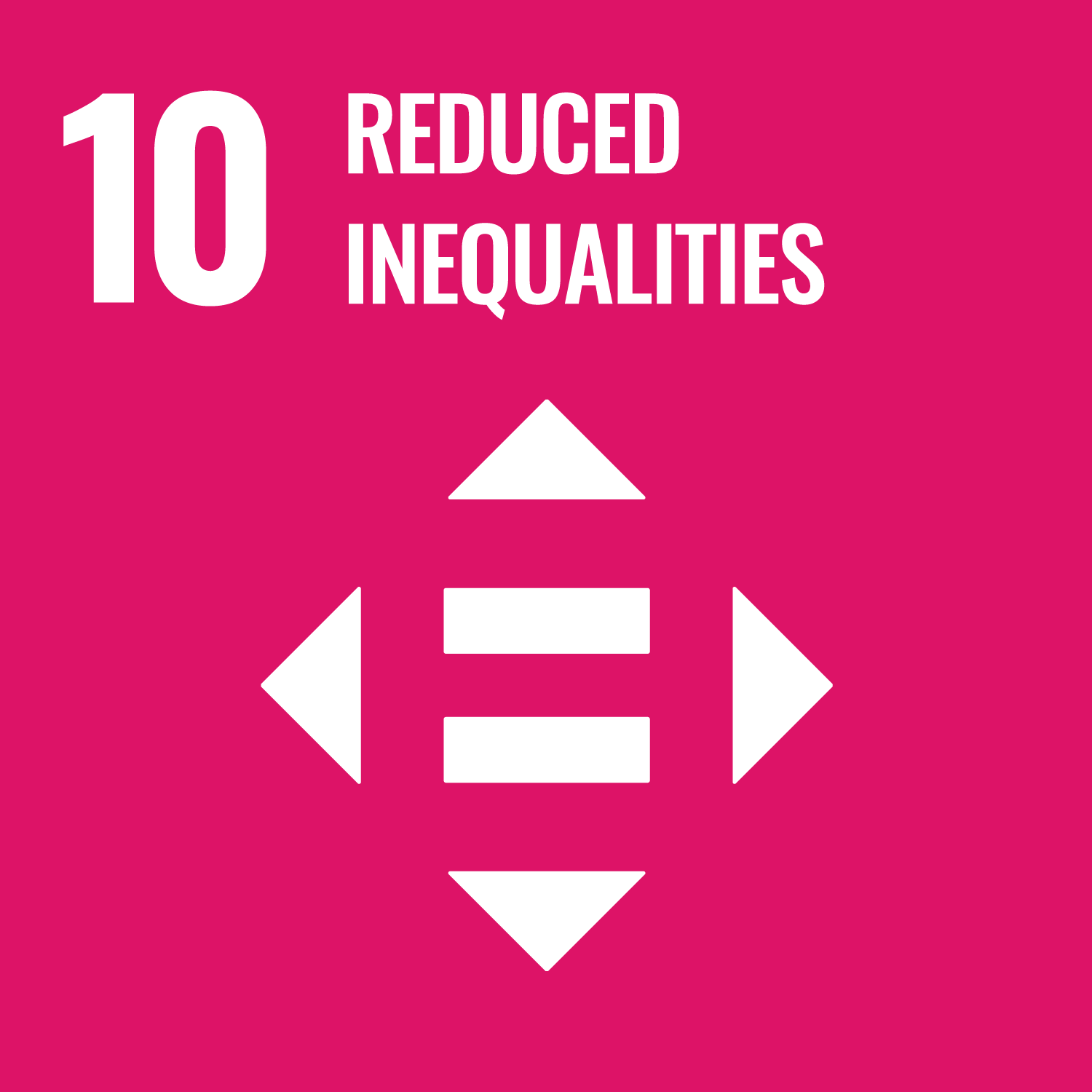 SDG icon reduced inequalities